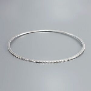 Paved Thin Bangle